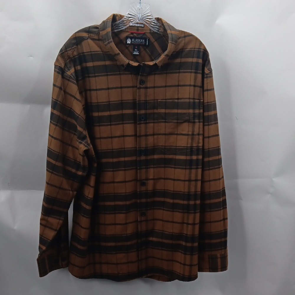 Duluth Trading Co Alaskan Hardgear Plaid Shirt New
